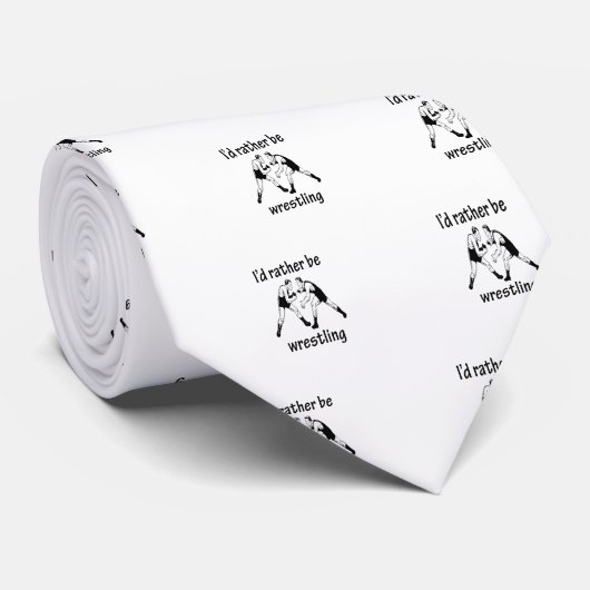 Ich würde eher Wrestling sein Krawatte (Gerollt)
