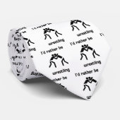 Ich würde eher Wrestling sein Krawatte (Gerollt)