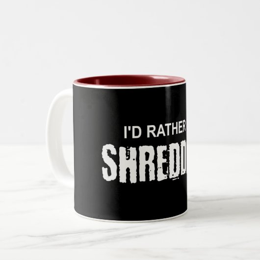 Ich würde eher zerquetschen zweifarbige tasse (Vorderseite Links)