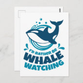 Ich würde eher zuschauen. postkarte (Vorne/Hinten)