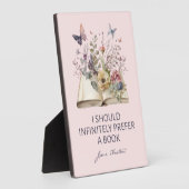 Ich würde ein Buch unendlich bevorzugen II - Jane  Fotoplatte (Seite)