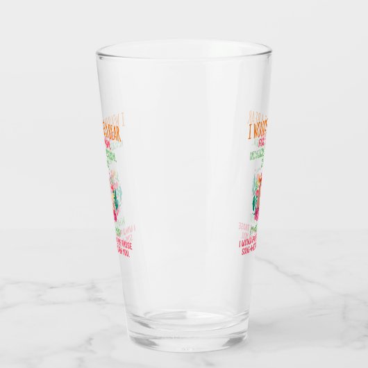 Ich würde einen Bären für dich kämpfen Mama Glas (Links)