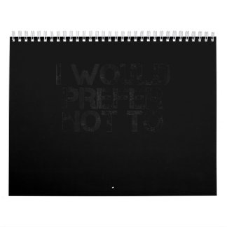 ICH WÜRDE ES VORHER NICHT ZU Funny Lazy Gym Fitnes Kalender