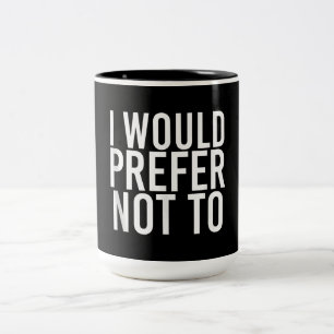 ICH WÜRDE ES VORHER NICHT ZU Funny Lazy Gym Fitnes Zweifarbige Tasse