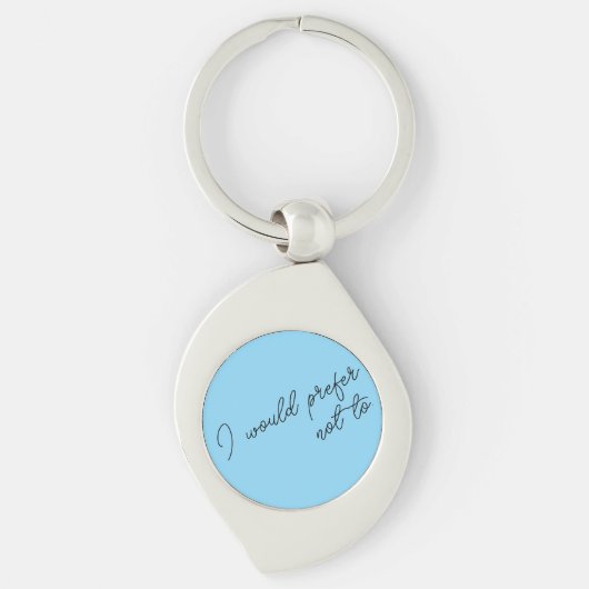 Ich würde es vorziehen, schlüsselanhänger (Vorderseite)