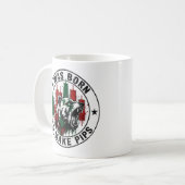 Ich wurde geboren, um Pips zu machen Bär Trader De Kaffeetasse (Vorderseite Links)