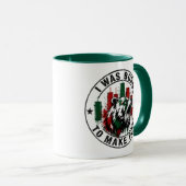 Ich wurde geboren, um Pips zu machen Bär Trader De Tasse (VorderseiteRechts)