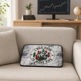Ich wurde geboren, um Pips zu machen Rough Texture Laptopschutzhülle
