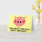 Ich wurde gefragt, Ihnen ein "GLÜCKLICH ... Karte (Gelbe Blume)