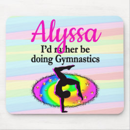 ICH WÜRDE GERADE GYMNASTIK MACHEN MOUSEPAD