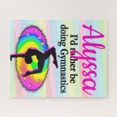 ICH WÜRDE GERADE GYMNASTIK MACHEN PUZZLE (Horizontal)