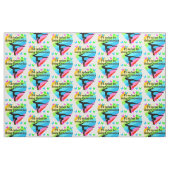 ICH WÜRDE GERADE GYMNASTIK MACHEN STOFF (Fat Quarter (45,7 x 55,9 cm))