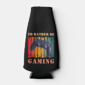 ICH WÜRDE GERADE SPIELEN FLASCHENKÜHLER (Vorderseite)