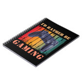 ICH WÜRDE GERADE SPIELEN NOTIZBLOCK (Linke Seite)