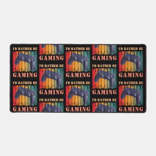 ICH WÜRDE GERADE SPIELEN SCHREIBTISCHUNTERLAGE (Vorderseite)