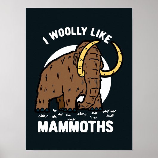 Ich würde gerne Mammoths Poster (Vorne)