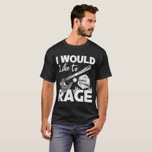 Ich würde gerne Tabletop B. T-Shirt (Vorne ganz)