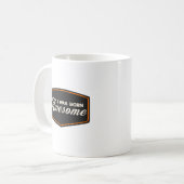 Ich wurde großartig geboren kaffeetasse (Vorderseite Links)