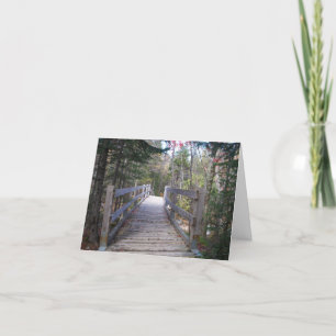 Ich würde jede Bridge-Notecard überqueren Karte