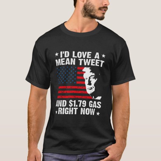 Ich würde jetzt einen gemeinen tweet und 1,79 Gas  T-Shirt (Vorderseite)