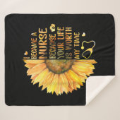 Ich wurde Krankenschwester Sherpadecke (Vorderseite (Horizontal))