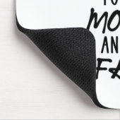 Ich wurde Lehrerin für das Geld Mousepad (Ecke)