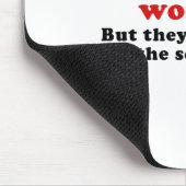 Ich wurde Liebe, die Welt zu ändern Mousepad (Ecke)