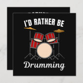 Ich würde lieber bei meinem Job sein, Schlagzeuger (Vorne/Hinten)