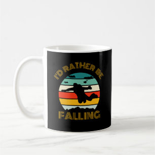 Ich würde lieber beim Vintage-Skydiving fallen Kaffeetasse