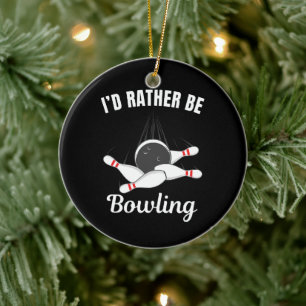 Ich würde lieber bowlen keramik ornament