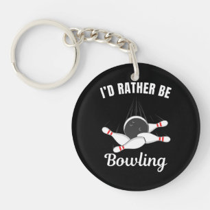 Ich würde lieber bowlen schlüsselanhänger