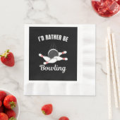 Ich würde lieber bowlen serviette (Beispiel)