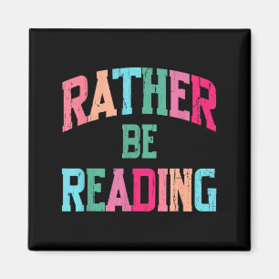 Ich würde lieber Bücher lesen Bücherliebhaber lust Magnet