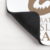 Ich würde lieber Drachen spielen Mousepad (Ecke)