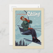 Ich würde lieber Druck überspringen Postkarte (Vorne/Hinten)