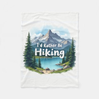 Ich würde lieber ein kuschelndes Hiking-Tuch haben Fleecedecke