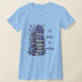 Ich würde lieber einen Bücherwurm lesen T-Shirt