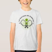 Ich würde lieber essen. Tri-Blend shirt (Vorderseite)