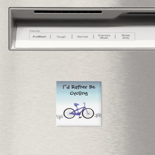 Ich würde lieber Fahrrad fahren Magnet (In Situ (Geschirrspüler))