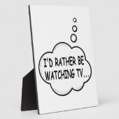 Ich würde lieber fernsehen fotoplatte (Seite)