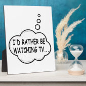 Ich würde lieber fernsehen fotoplatte (Seite)