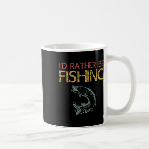 Ich würde lieber Fischen Angler-Shirt 1 Kaffeetasse