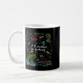 Ich würde lieber fischen lustiger Angler Fischlieb Kaffeetasse (Links)