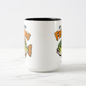 Ich würde lieber fischen zweifarbige tasse (Mittel)