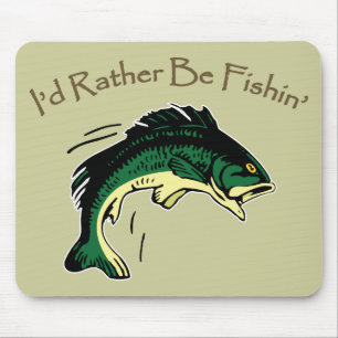 Ich würde lieber Fischerhobby drucken Mousepad