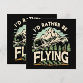 Ich würde lieber fliegen. Flugzeug (Vorne/Hinten)