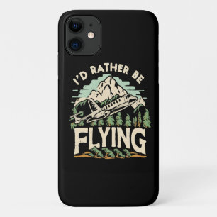 Ich würde lieber fliegen. Flugzeug Case-Mate iPhone Hülle