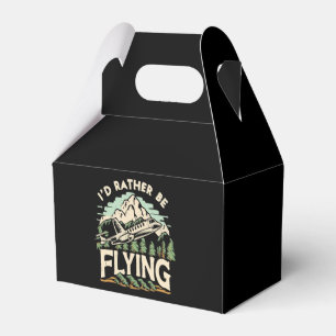 Ich würde lieber fliegen. Flugzeug Geschenkschachtel