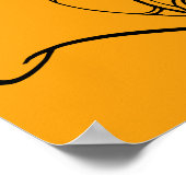 Ich würde lieber Französisch Horn-Messing spielen Poster (Ecke)