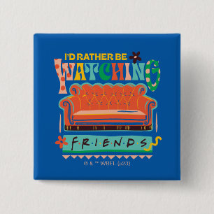 Ich würde lieber FRIENDS™ Vibrant Grapic schauen Button